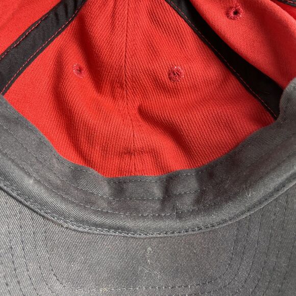Gonzaga Bulldogs Zags Hat Cap Adjustable Red Nike Golf Needlecord Corduroy - Picture 10 of 12